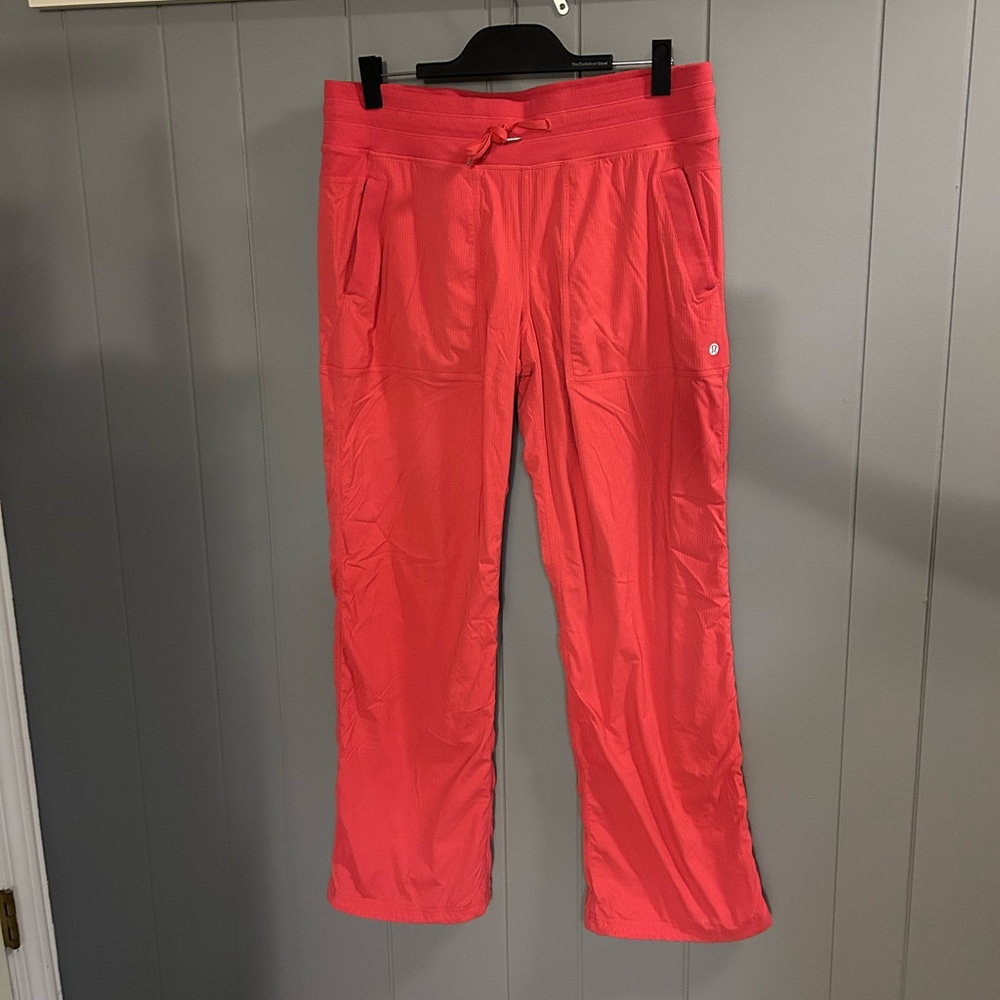 Lululemon Athletica Coral Track Pants